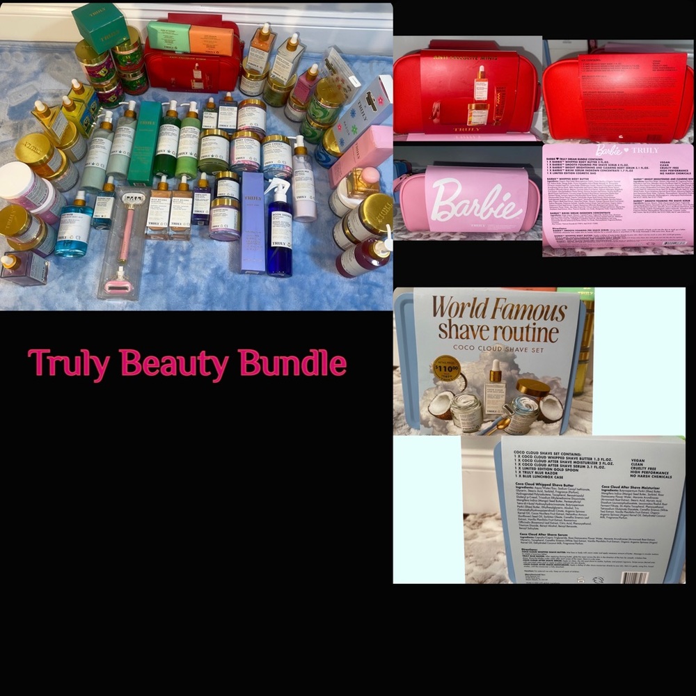 HUGE TRULY BEAUTY BUNDLE! (79 Products, Including 3 Sets! All brand New!)